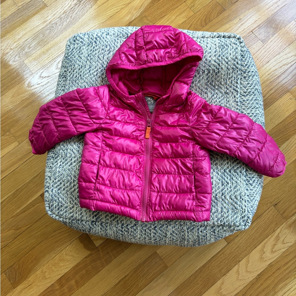 Primary Puffer Baby jacket size 18-34 months in Pink